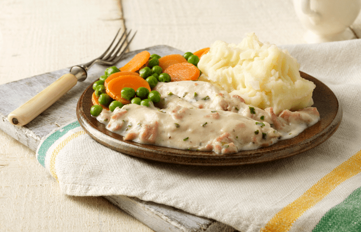 Ćuretina u sosu od vrhnja - Recept