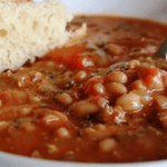 Grah sa suhim mesom - Recept