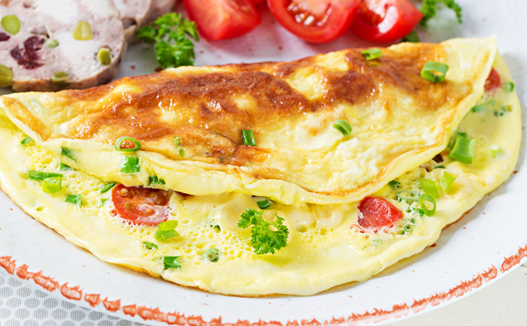 Omlet sa povrćem - Recept