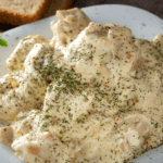 Piletina u bijelom sosu - Recept