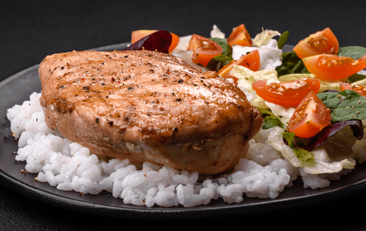 Ćuretina s rižom i povrćem - Recept