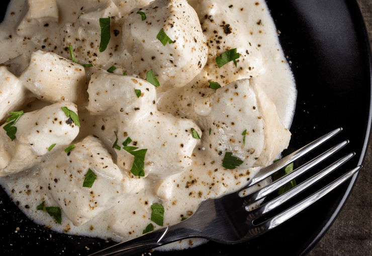 Piletinu u umaku od senfa i vrhnja - Recept