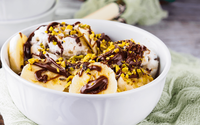 Sladoled sa Nutellom i bananom - Recept