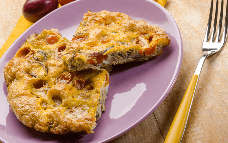 Pita od jaja i povrća bez brašna - Recept
