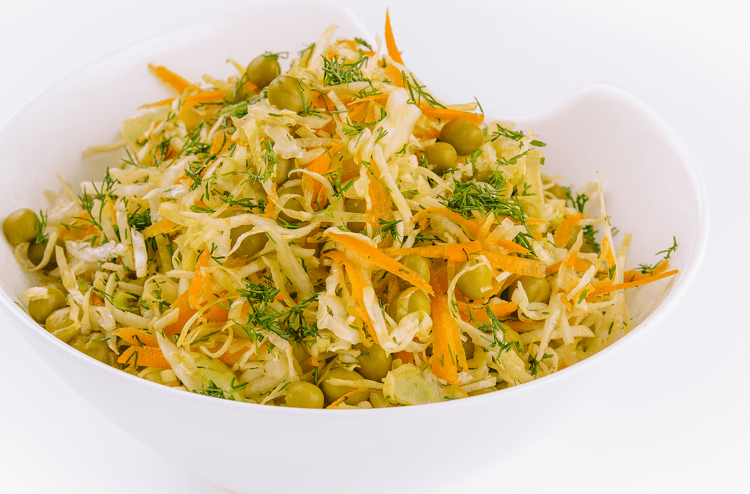 Zimska salata od kiselog kupusa - Recept