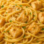 Kremaste špagete s piletinom - recept