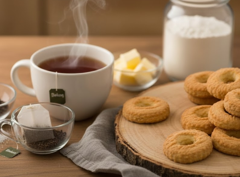 Čajni kolutići - Recept