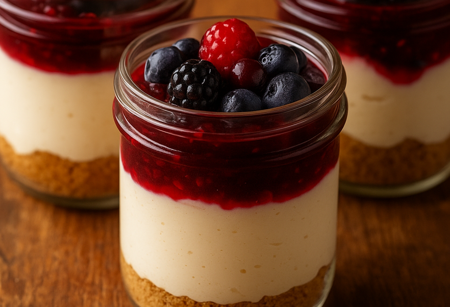 Cheesecake u čaši – recept sa voćem