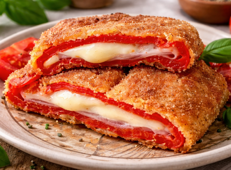 Punjene i pohovane pečene paprike – recept