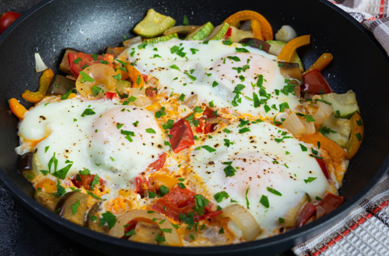 Jaja sa povrćem – brzi recept